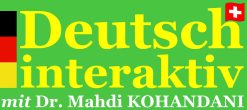 Logo: Deutsch interaktiv mit Dr. Mahdi Kohandani